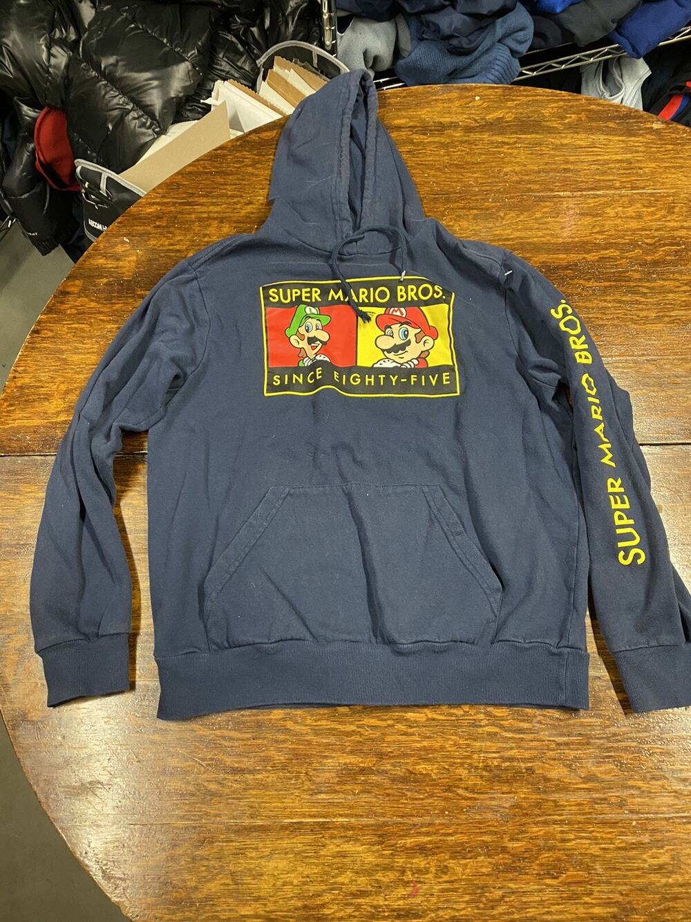 Nintendo since 85 Logo Youth Hoodie Nintendo World Mario Peach Luigi super